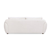 Sharon - Puffy Arm Sofa - Alpaca Off-White - R&R Furniture Gallery (Fountain Valley, CA)