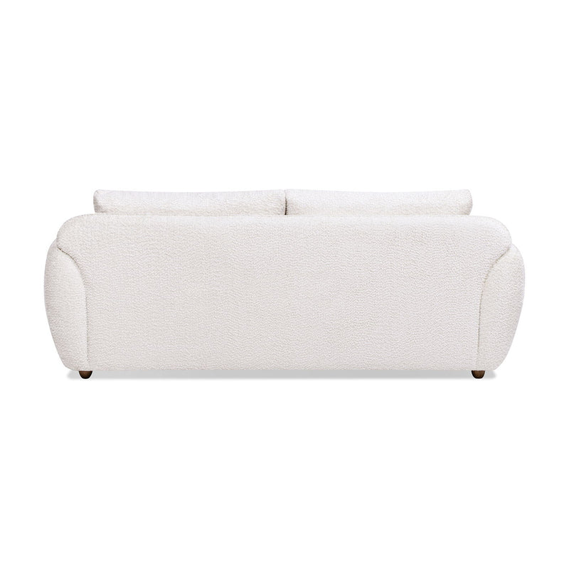 Sharon - Puffy Arm Sofa - Alpaca Off-White - R&R Furniture Gallery (Fountain Valley, CA)