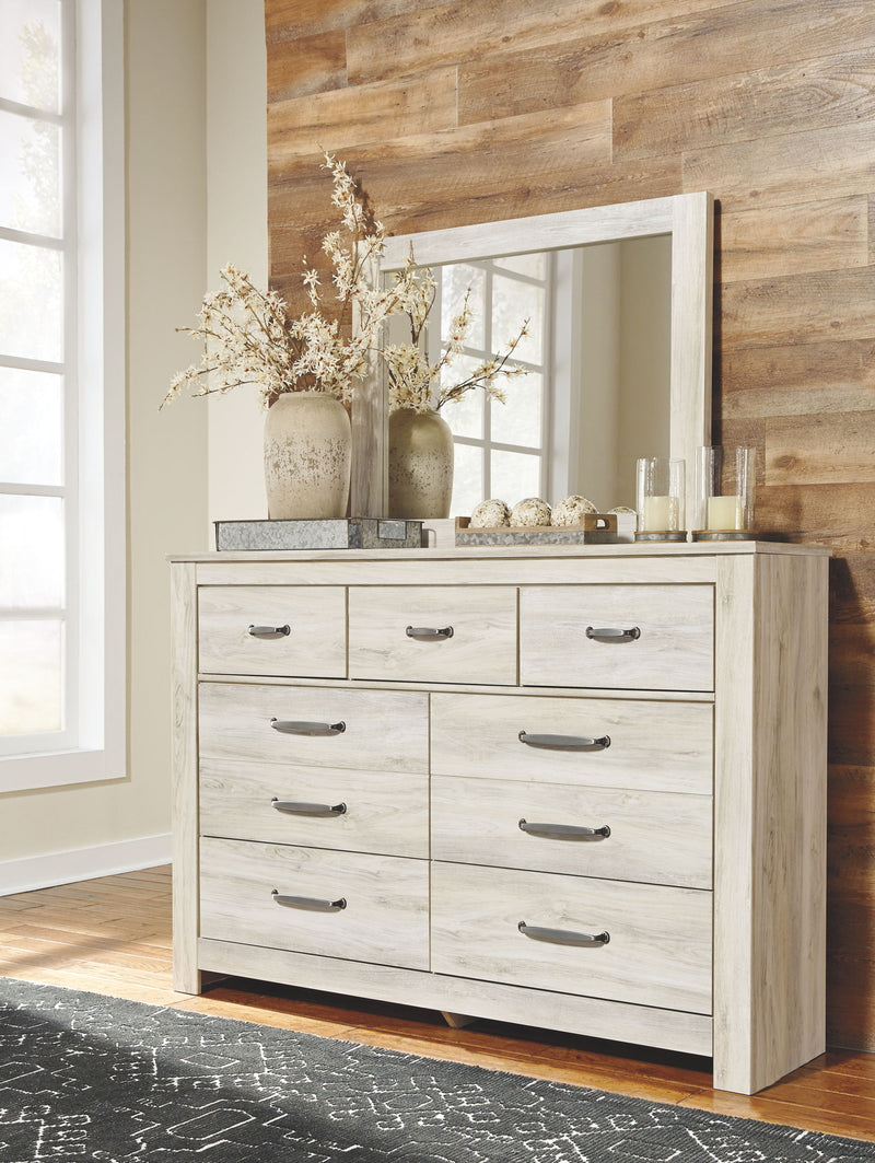 Bellaby - Dresser, Mirror, Panel Headboard Set - R&R Furniture Gallery (Fountain Valley, CA)