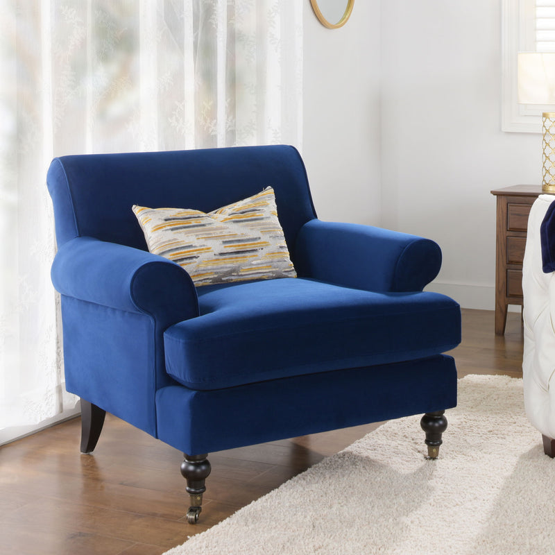Alana Lawson - Accent Arm Chair With Casters - R&R Furniture Gallery (Fountain Valley, CA)