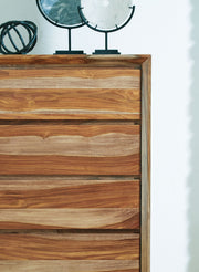 Dressonni - Five Drawer Chest - Brown - R&R Furniture Gallery (Fountain Valley, CA)
