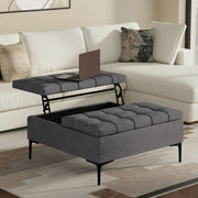 Laura - Lift Top Storage Ottoman - R&R Furniture Gallery (Fountain Valley, CA)