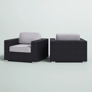 Patio Chair With Cushions Stylish Design - R&R Furniture Gallery (Fountain Valley, CA)
