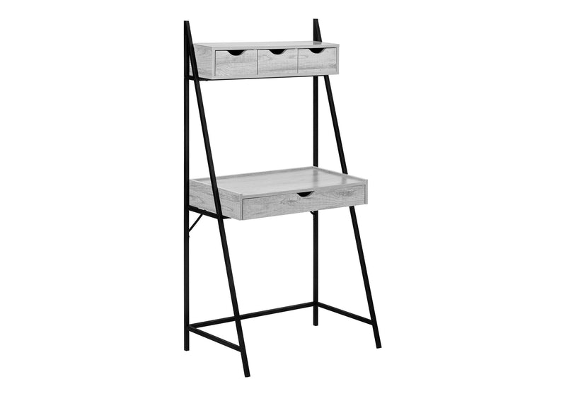 Computer Desk For Home Office, Laptop, Leaning, Storage Drawers, Contemporary & Modern - R&R Furniture Gallery (Fountain Valley, CA)