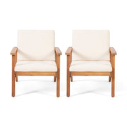 Outdoor Club Chair With Cushion - R&R Furniture Gallery (Fountain Valley, CA)