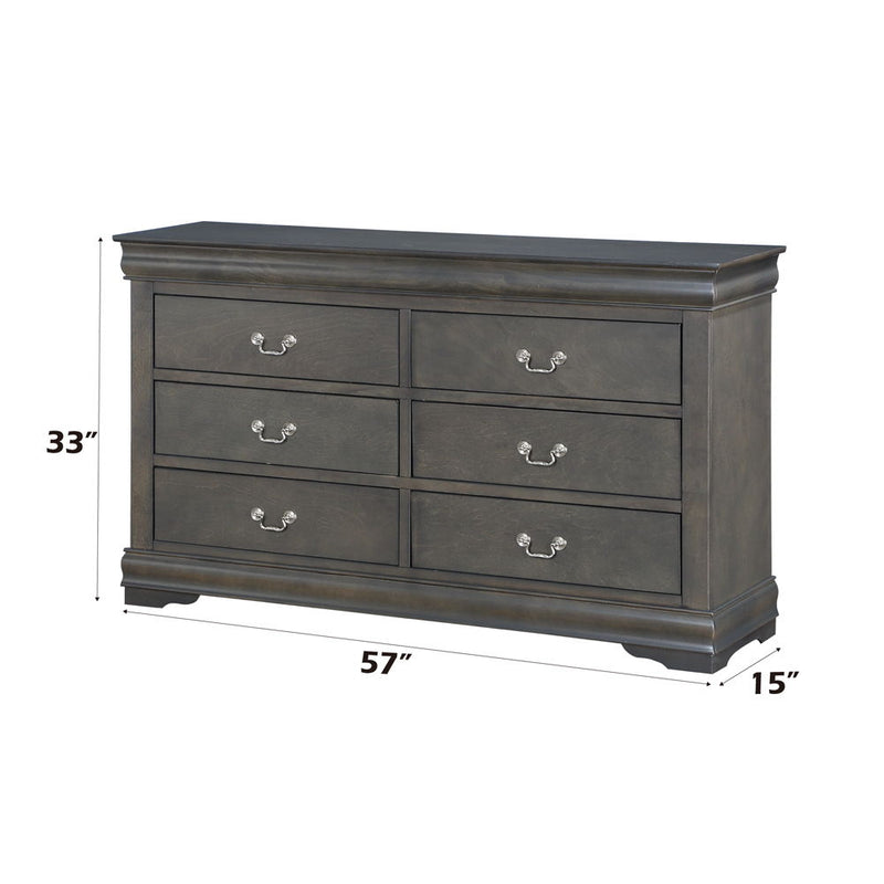 Louis Philippe - Dresser - R&R Furniture Gallery (Fountain Valley, CA)