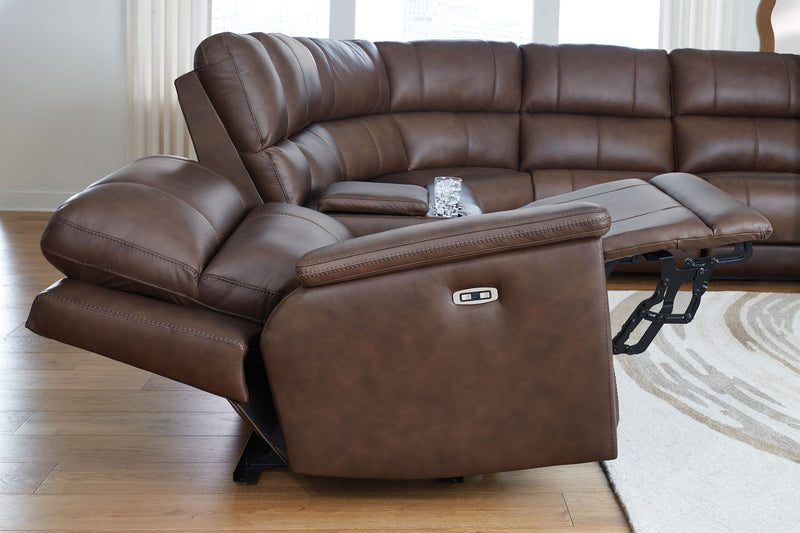 Bleckley - Reclining Sectional - R&R Furniture Gallery (Fountain Valley, CA)