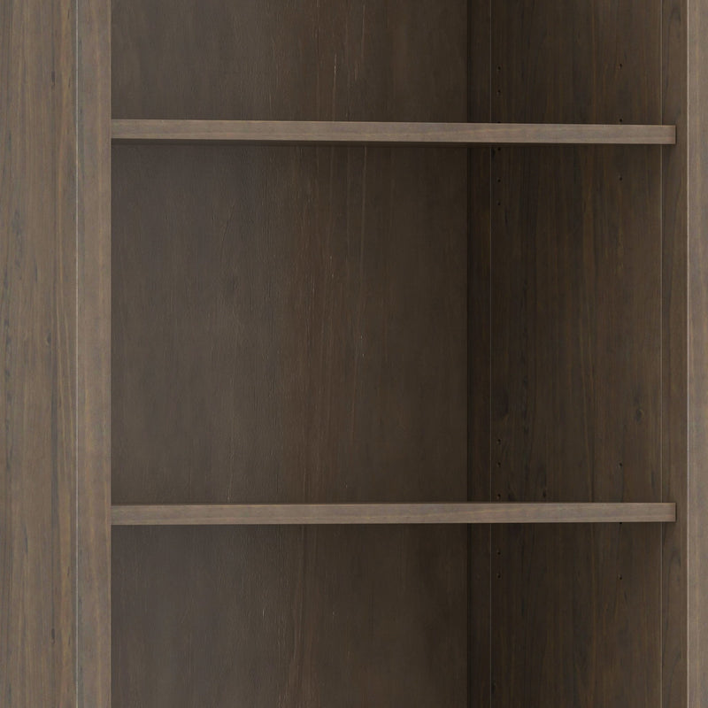 Ela - Bookcase - Smoky Brown - R&R Furniture Gallery (Fountain Valley, CA)