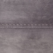 Roxbury Park - Velvet Chaise - Gray Pearl / Stainless Steel - R&R Furniture Gallery (Fountain Valley, CA)