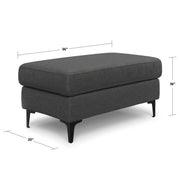 Ava - Versatile Mid Century Ottoman - R&R Furniture Gallery (Fountain Valley, CA)