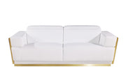 1111 - Leather Loveseat - R&R Furniture Gallery (Fountain Valley, CA)