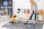 Payas - 6' X 9' Traditional Area Rug - Blue - R&R Furniture Gallery (Fountain Valley, CA)