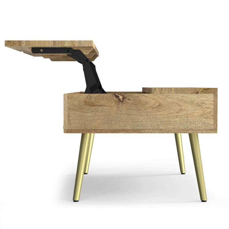 Jager - Lift Top Coffee Table Handcrafted - R&R Furniture Gallery (Fountain Valley, CA)