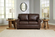 Colleton - Loveseat - Dark Brown - R&R Furniture Gallery (Fountain Valley, CA)