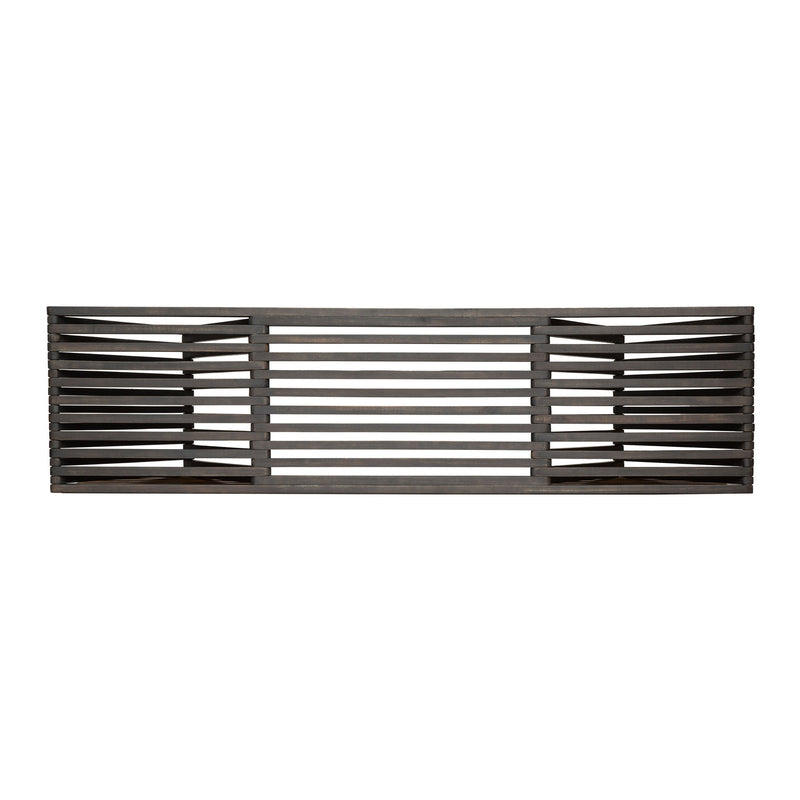 Gloaming - Outdoor Bench With Slat Design And Triangular Base - R&R Furniture Gallery (Fountain Valley, CA)