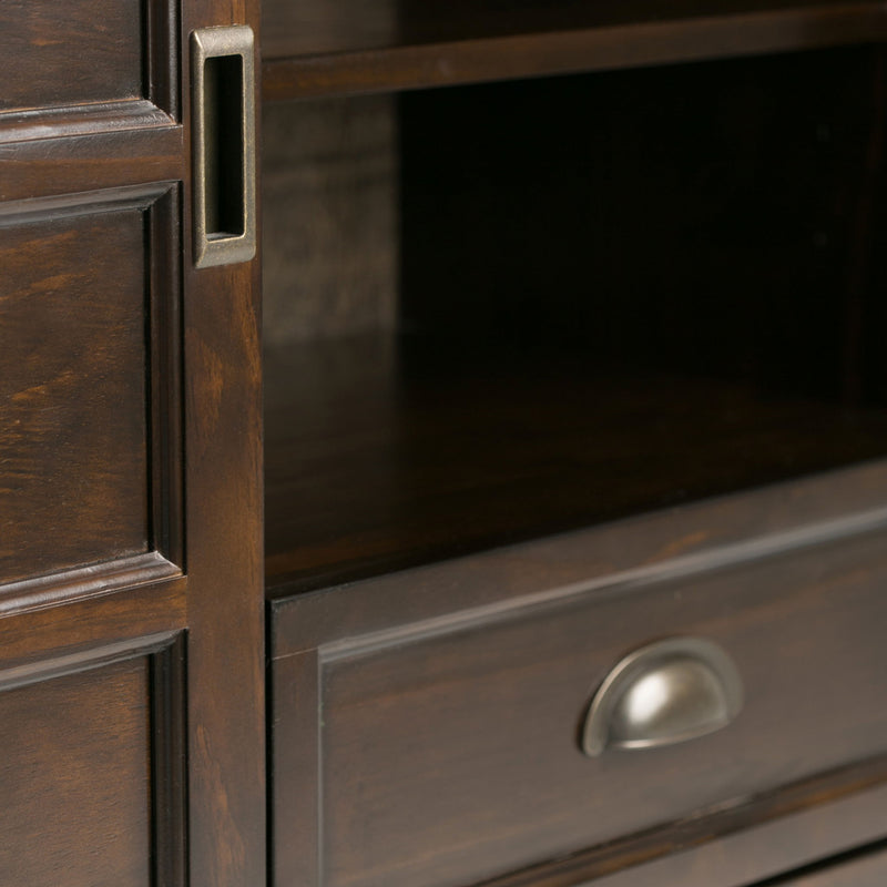 Burlington - Handcrafted Tall TV Media Stand - R&R Furniture Gallery (Fountain Valley, CA)