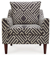 Morrilton Next-Gen Nuvella - Accent Chair - Natural / Charcoal - R&R Furniture Gallery (Fountain Valley, CA)