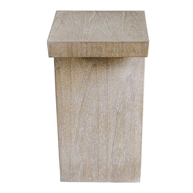 Pruitt - Modern Accent Table - Woodtone