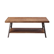Ikram - Coffee Table - Weathered Oak & Sandy Black - R&R Furniture Gallery (Fountain Valley, CA)