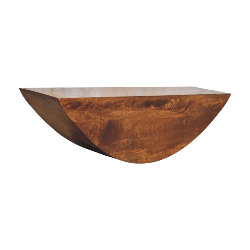 Crescent - Floating Wall Shelf - Brown - R&R Furniture Gallery (Fountain Valley, CA)