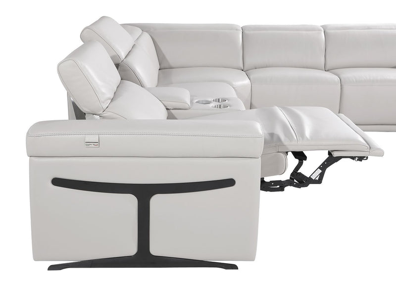 1126 - 12-Piece U-Shaped Sectional Sofa In With 4 Power Recliners & Power Headrests