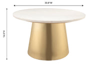 Bleeker - Marble Table - R&R Furniture Gallery (Fountain Valley, CA)