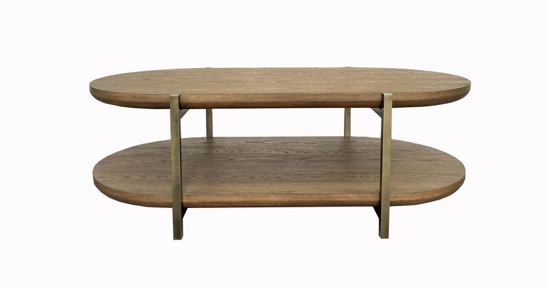 Cocktail Table - Light Brown - R&R Furniture Gallery (Fountain Valley, CA)
