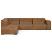 Rex - Handcrafted Sectional Sofa And Ottoman - R&R Furniture Gallery (Fountain Valley, CA)