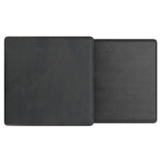 Zachary - 2 Piece Set Cast Aluminum Coffee Table - Black - R&R Furniture Gallery (Fountain Valley, CA)