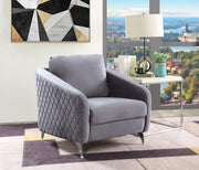 Sofia - Modern Chic Accent Armchair - R&R Furniture Gallery (Fountain Valley, CA)