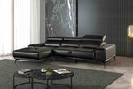 Vadso - Sectional, Left Chaise, Black