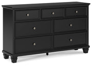 Lanolee - Dresser - Black - R&R Furniture Gallery (Fountain Valley, CA)