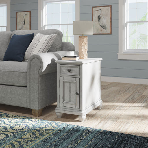 Chairside Table - Gray - R&R Furniture Gallery (Fountain Valley, CA)
