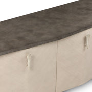 Fantosini - Media Cabinet - Silver Mist - R&R Furniture Gallery (Fountain Valley, CA)