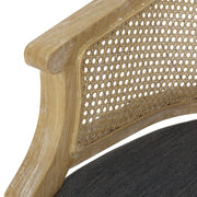 Curved Backrest Accent Chair - R&R Furniture Gallery (Fountain Valley, CA)