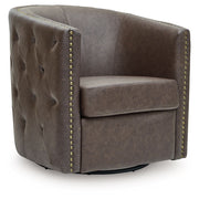 Brentlow - Swivel Accent Chair - R&R Furniture Gallery (Fountain Valley, CA)