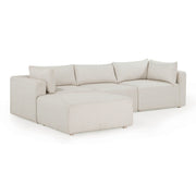 Hangover - Outdoor Modular Sectional - Cream - R&R Furniture Gallery (Fountain Valley, CA)
