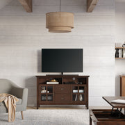 Artisan - TV Media Stand, Handcrafted - Russet Brown - R&R Furniture Gallery (Fountain Valley, CA)