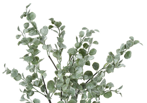 35" Tall, Artificial Plant, Eucalyptus Tree, Indoor, Faux, Fake, Floor, Greenery, Potted, Decorative - Green / Black - R&R Furniture Gallery (Fountain Valley, CA)