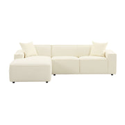 Olafur - Velvet Sectional - R&R Furniture Gallery (Fountain Valley, CA)