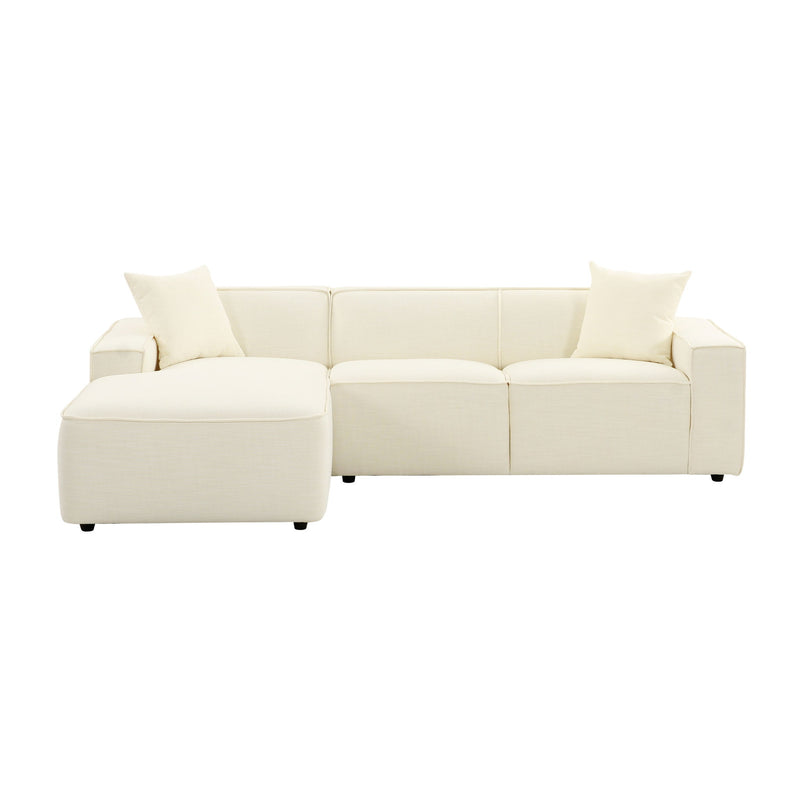 Olafur - Velvet Sectional - R&R Furniture Gallery (Fountain Valley, CA)