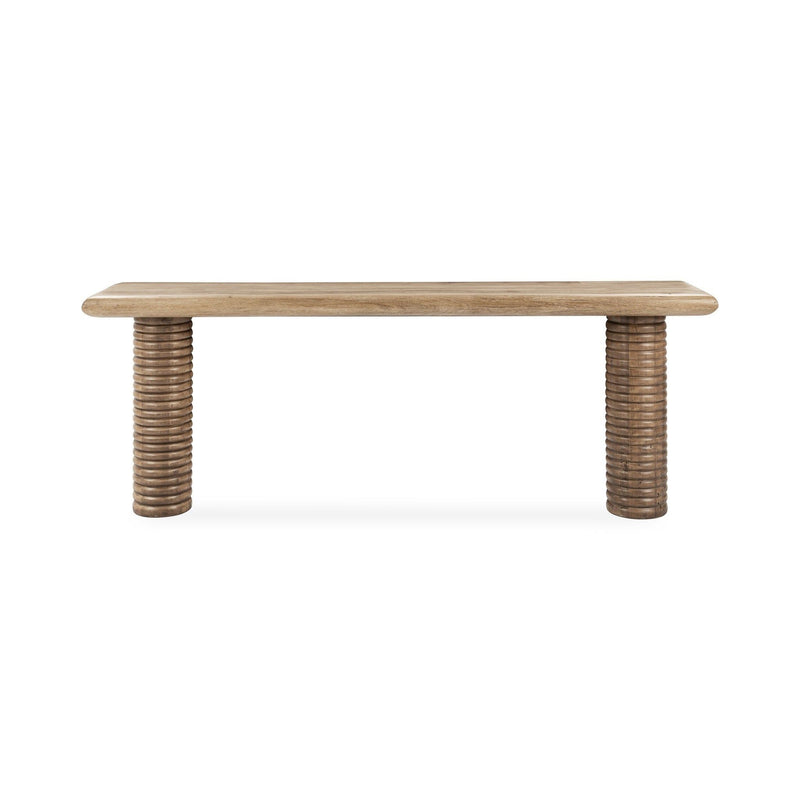 Ilaria - Rectangle Console Table - Sand Washed - R&R Furniture Gallery (Fountain Valley, CA)