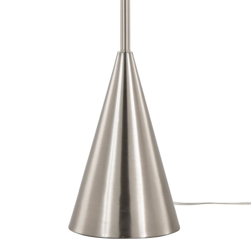 Lumi Source contemporary cone floor lamp with a sleek design and tall stand, perfect for modern living spaces.
