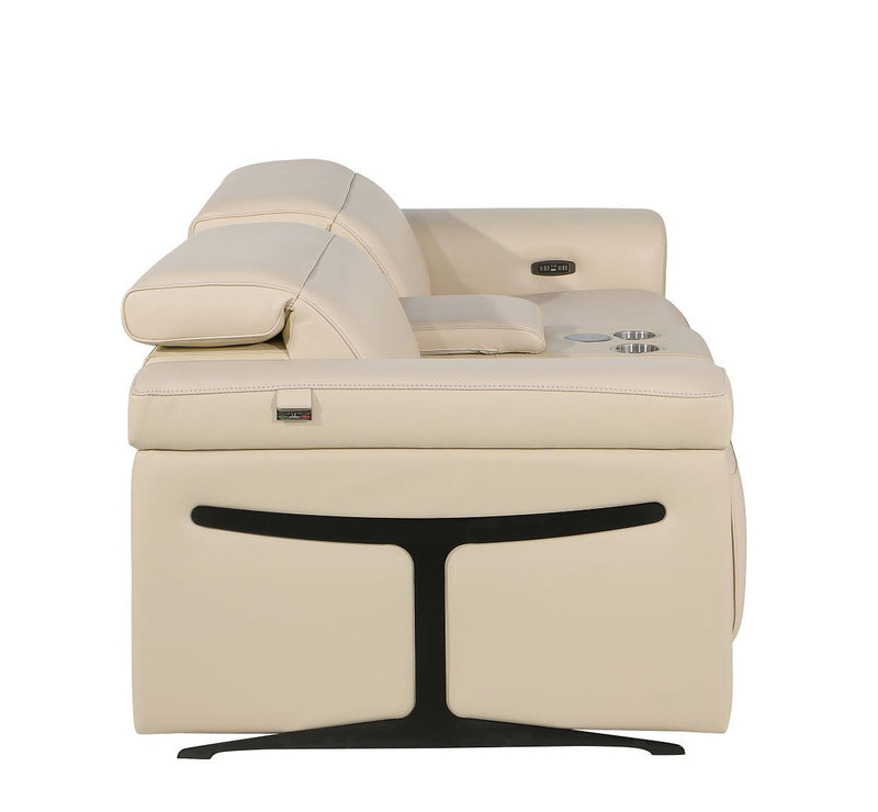 1126 - 3-Piece Modular Power Reclining Loveseat In With 2 Power Recliners & Power Headrests