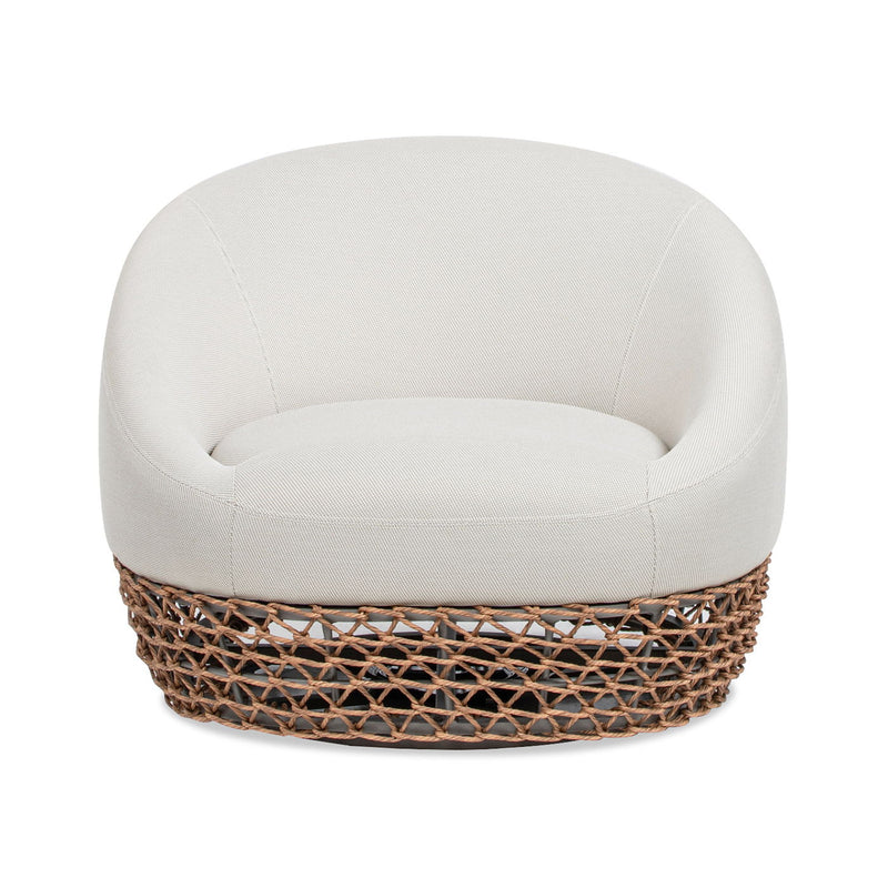 Willow - Upholstered Patio Deep Seating Armchair, Wicker Frame - R&R Furniture Gallery (Fountain Valley, CA)