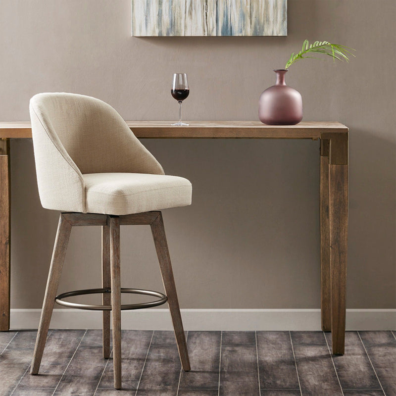 Bar Stool With Swivel Seat - Sand - R&R Furniture Gallery (Fountain Valley, CA)