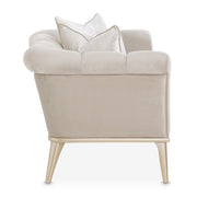 Yvette - Chair And A Half - Porcini / Medium Champagne - R&R Furniture Gallery (Fountain Valley, CA)