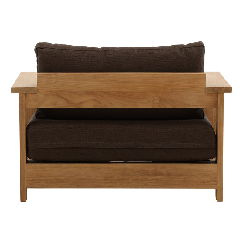Naya - Outdoor Sofa Chair - Woolacombe Chocolate And Natural