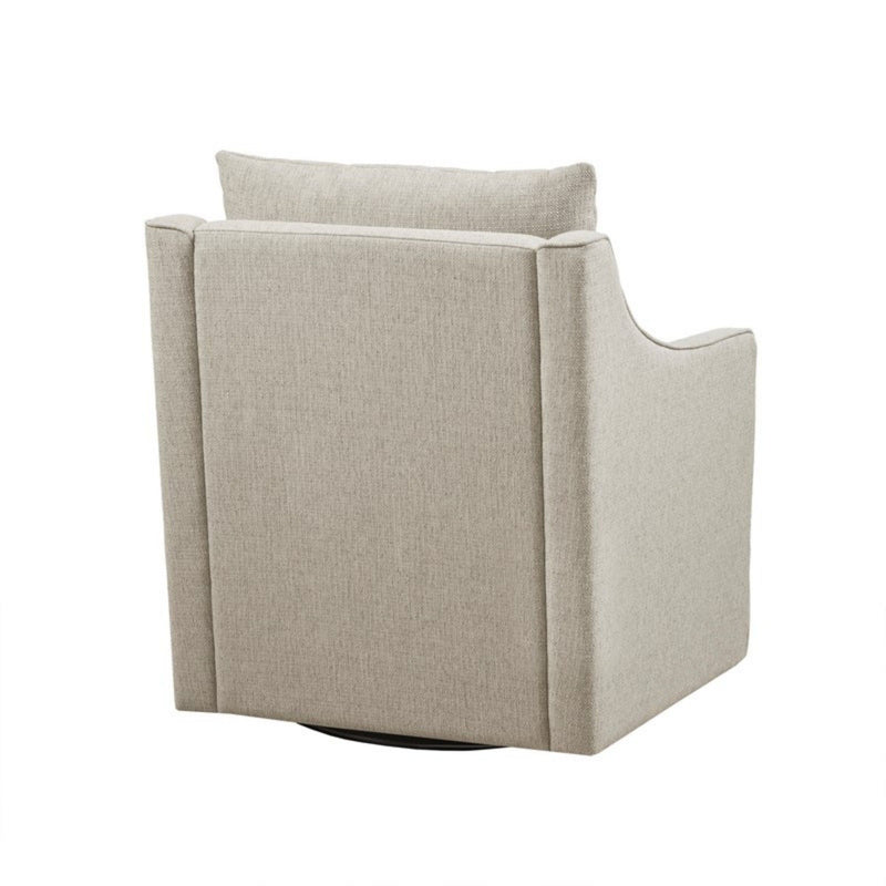 Bedford - Swivel Armchair - Natural - R&R Furniture Gallery (Fountain Valley, CA)