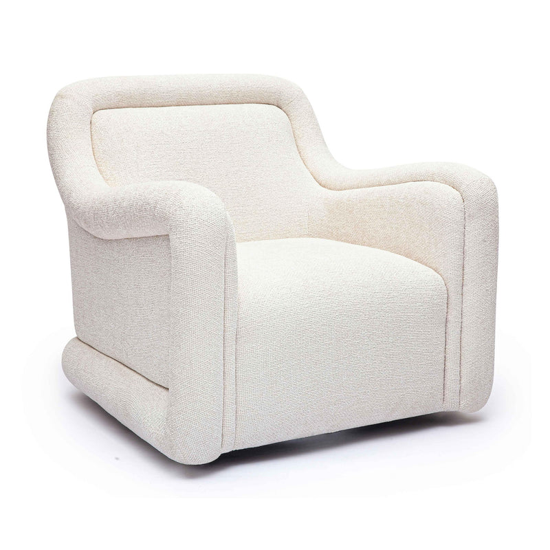 Charli - Boucle Swivel Chair - R&R Furniture Gallery (Fountain Valley, CA)